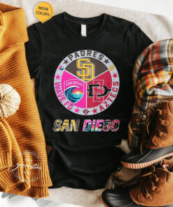 San Diego Padres Wave FC And Aztecs Shirts