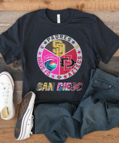 San Diego Team Sport Padres – Chargers – Wave FC And Aztecs Unisex T Shirt