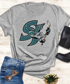 San Jose Barracuda Blue 84 Youth Primary Logo shirts