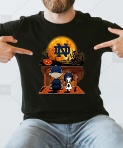 Snoopy With Friend Notre Dame Fighting Irish 2023 T Shirt