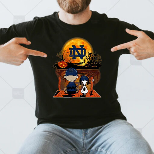 Snoopy With Friend Notre Dame Fighting Irish 2023 T Shirt