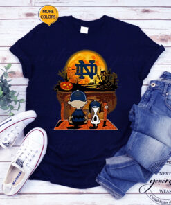 Snoopy With Friend Notre Dame Fighting Irish 2023 T Shirts