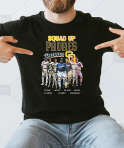 Squad Up San Diego Padres T Shirts