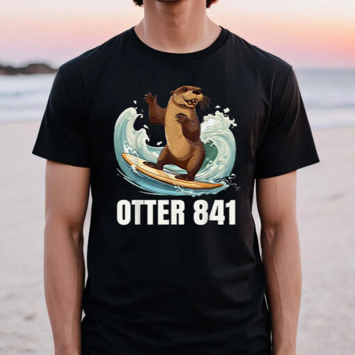 Surfing Otter 841 California Sea Otter 841 2023 Tee Shirts