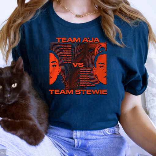 Team Stewie vs. Team A'ja 2023 All-Star Shirts