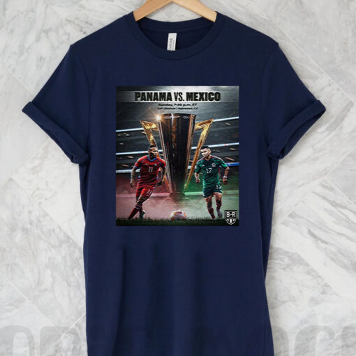 The 2023 Gold Cup Final Is Set Panama Vs Mexico Vintage T Shirt