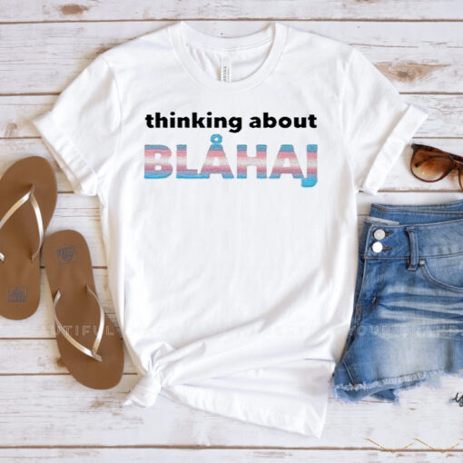 Thinking About Blåhaj Classic Shirts
