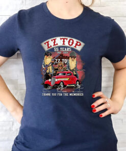 Top 55 Years 1969-2024 Thank You For The Memories Shirt