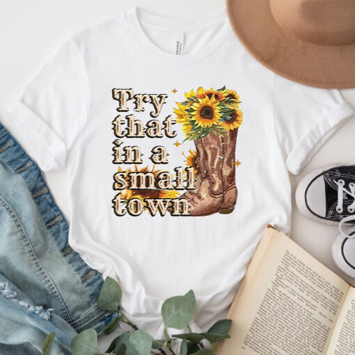 Try That In A Small Town Jason Aldean Unisex 2023 TShirt