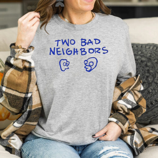 Two Bad Neighbours The Simpsons Funny Shirt