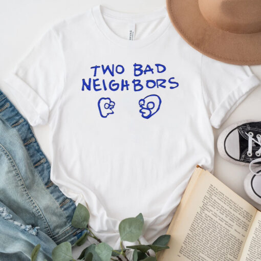 Two Bad Neighbours The Simpsons Funny Shirts