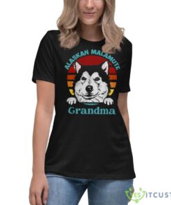 alaskan malamute grandma shirt 4065