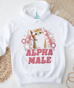 alpha male cat kitten shirt 2277