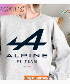 alpine f1 logo f1 drive to survive t shirt 3405