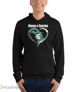 always a spartan go green heart spartan strong shirt 1951