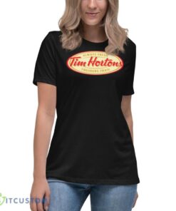 always fresh tim hortons logo shirt 7927