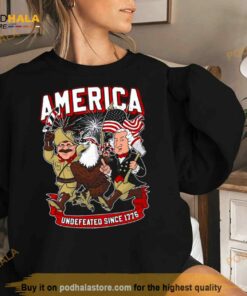 america undefeated since 1775 shirt 3647