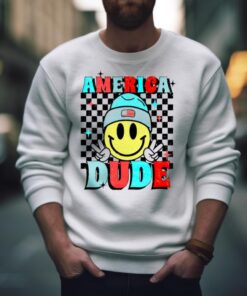 american dude smiley shirt 3249