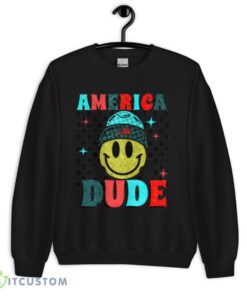 american dude smiley shirt 7712