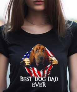 american flag dog best dog dad ever shirt 2337