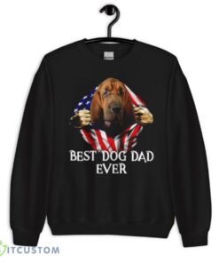 american flag dog best dog dad ever shirt 6125