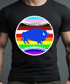 Buffalo Bisons Logo Pride Lgbt Shirt