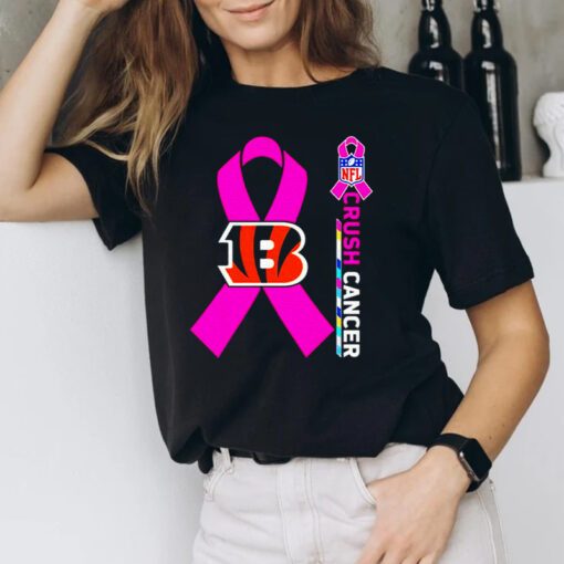 cincinnati Bengals NFL Crush Cancer tshirts