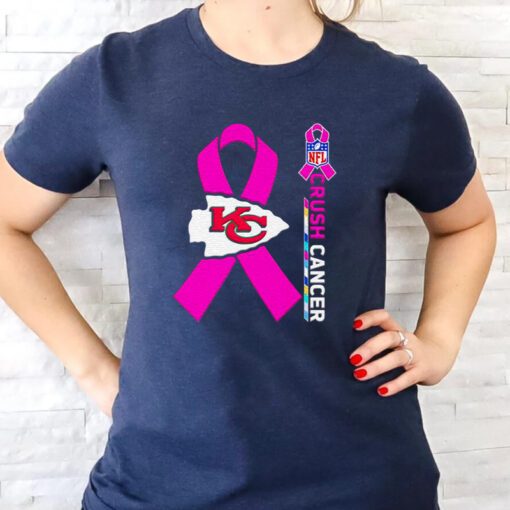 kansas City Chiefs NFL Crush Cancer tshirts