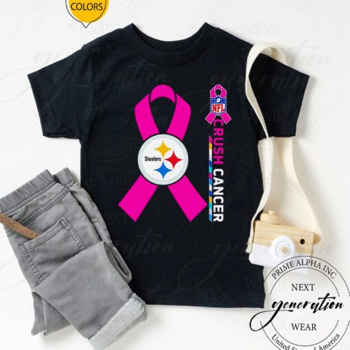 pittsburgh Steelers NFL Crush Cancer shirts