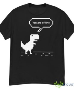 You Are Offline Chrome Dinosaur 8 Bit Dinosaur Shirt