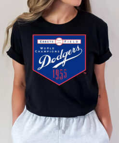 1955 Brooklyn Dodgers World Champions T Shirts