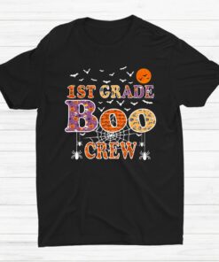 1st Grade Boo Crew Halloween Shirt