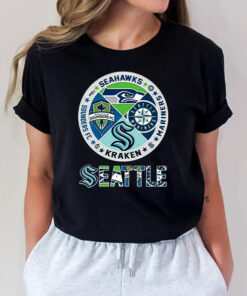 2023 Seattle City Of Champions T Shirts