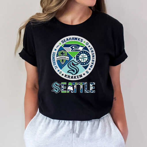 2023 Seattle City Of Champions T Shirts