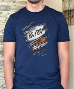 AC DC Motor Harley-Davidson T Shirts