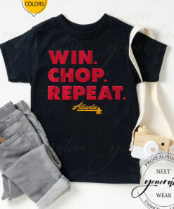 Atlanta Win. Chop. Repeat T-Shirts