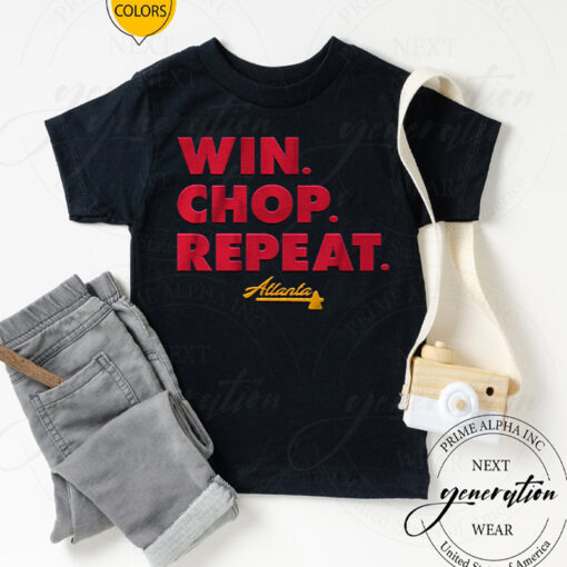 Atlanta Win. Chop. Repeat T-Shirts