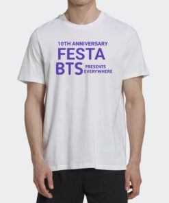BTS FESTA 10th Anniversary Shirts