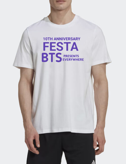 BTS FESTA 10th Anniversary Shirts