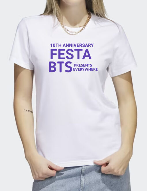 BTS FESTA 10th Anniversary T-Shirt