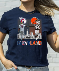 Cleveland Browns And Cleveland Guardians T Shirts