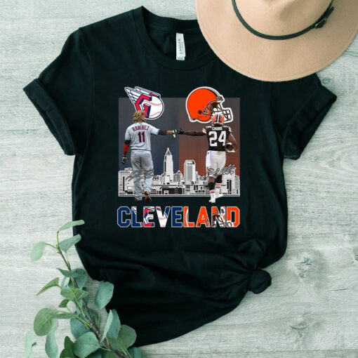 Cleveland Browns And Cleveland Guardians TShirt