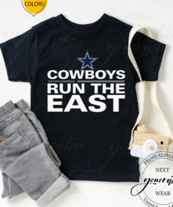 Dallas Cowboys Division Champions Run The East TShirt