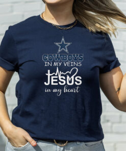 Dallas Cowboys In My Veins T-Shirt
