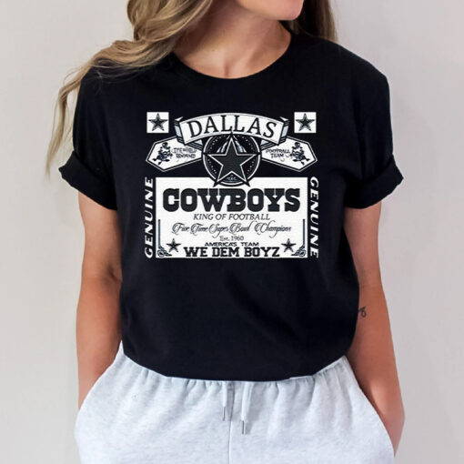 Dallas Cowboys King Of Football Unisex T Shirts