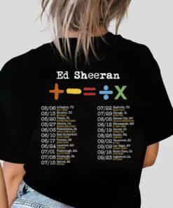 Ed Sheeran Tour 2023 T-Shirt Back