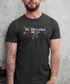 Ed Sheeran Tour 2023 T-Shirts