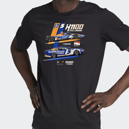 Hendrick Motorsports Kyle Larson 2024 H1100 Indy 500 Coke 600 T Shirt