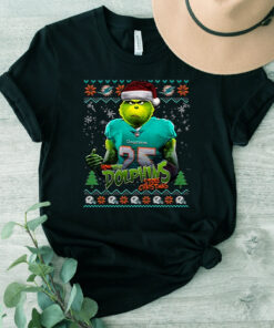 How The Miami Dolphins Stole Christmas Unisex TShirt
