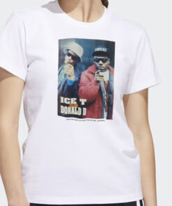 Ice-T & Donald D Mitchell & Ness Unisex 50th Anniversary Pf Hip-Hop Shirt